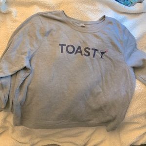 Old navy XXL ‘toasty’ crewneck sweatshirt - oversized boxy fit